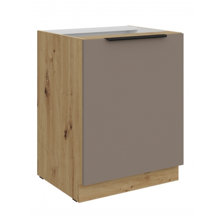Szafka kuchenna 60 cm AURO 60 D 1F BB TA/AR antyfinger